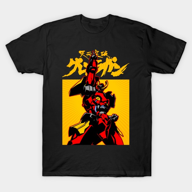 236 Gurren Cover T-Shirt by Yexart